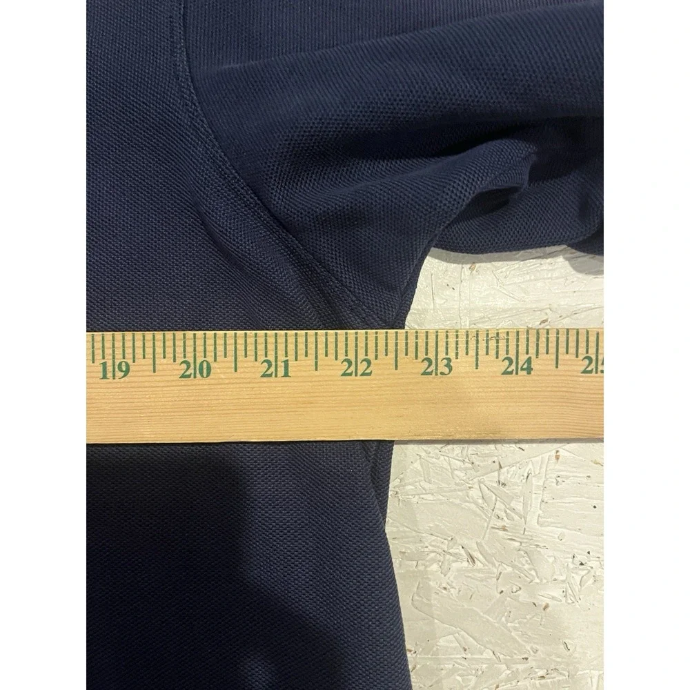 Tommy Bahama Polo Shirt Mens L Blue Supima Cotton‎ Short Sleeve Beach Comfort